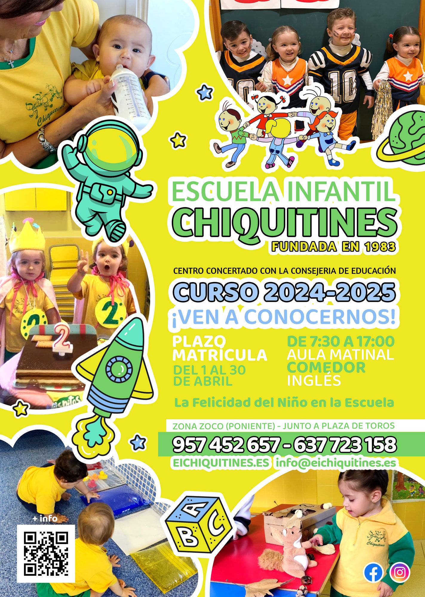 Escuela Infantil Chiquitines Córdoba Curso 2024-2025